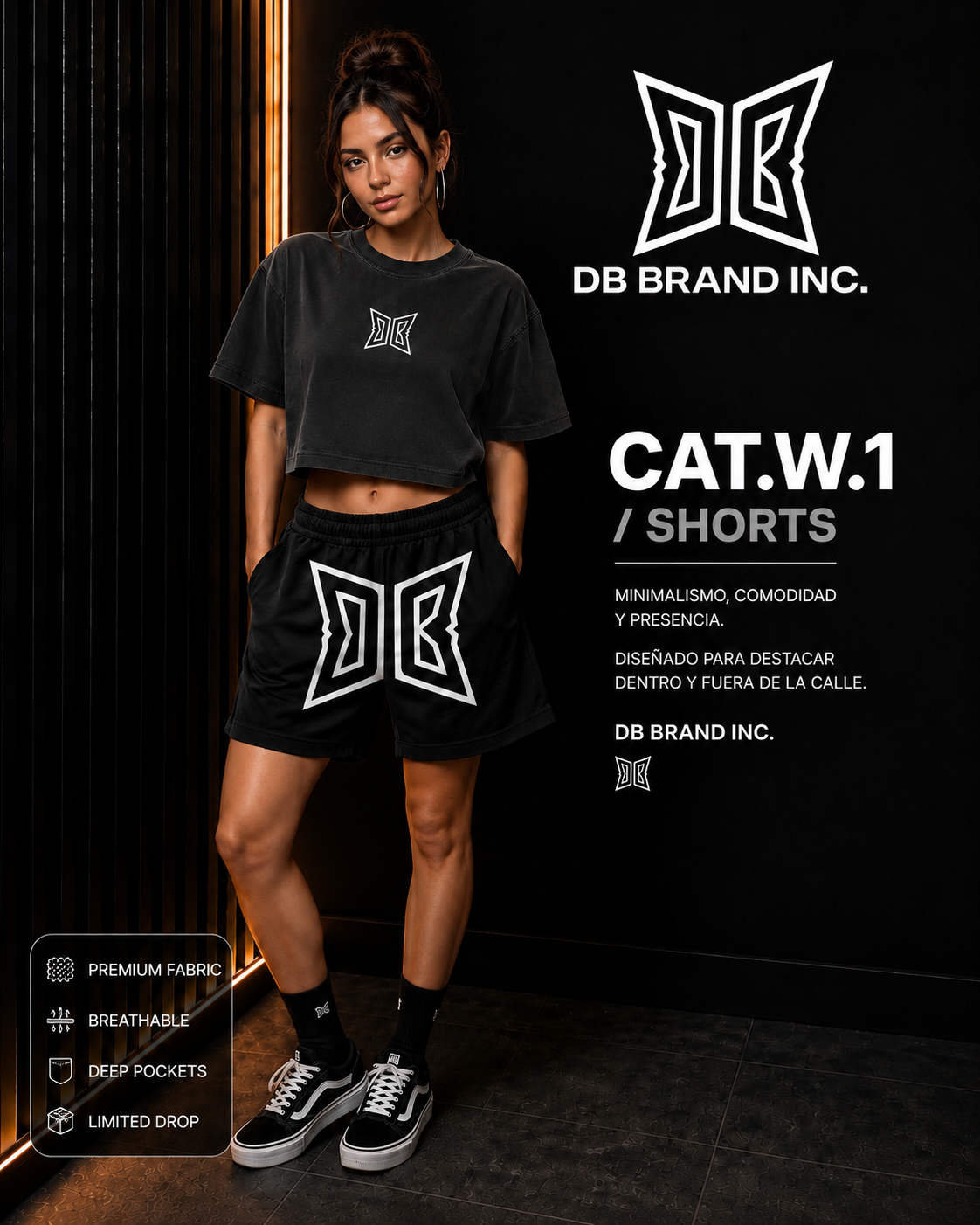 CAT.W.1 ( CropTop Mujer )